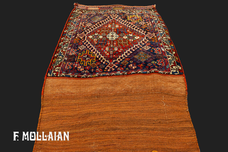 Antique Persian Kashkuli Rug n°:42583357